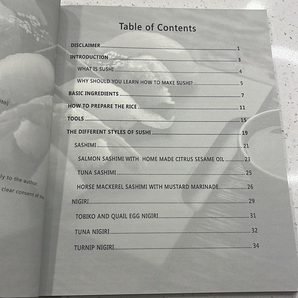 SUSHI RECIPE BOOK - Picture 2 of 3